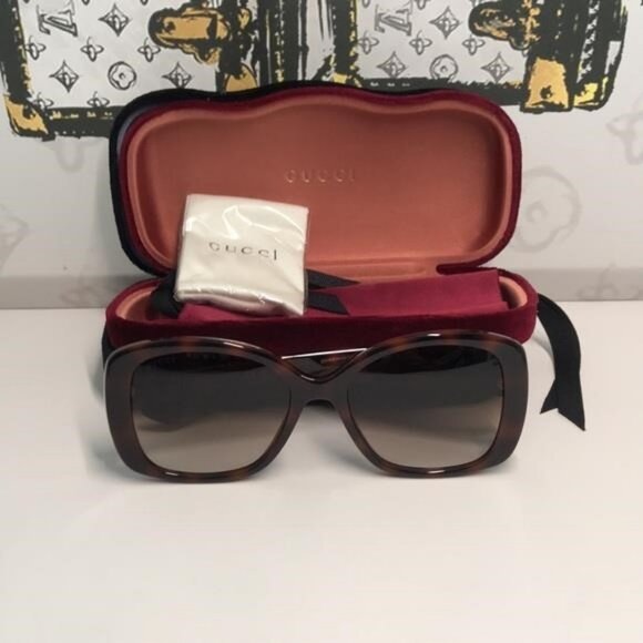 New Authentic Gucci Brown Sunglasses GG0762s 002 - Picture 11 of 11
